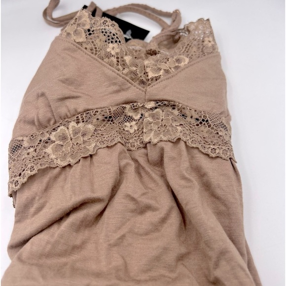 New INC INTERNATIONAL CONCEPTS
Lace-Trim Chemise Nightgown ginger snap XSmall - Picture 8 of 11